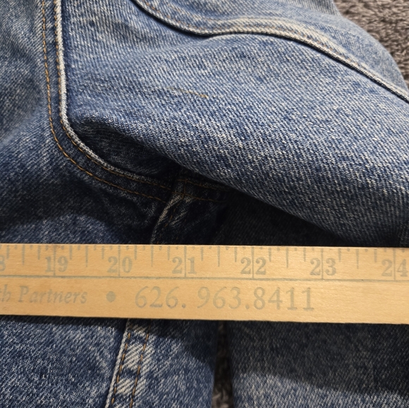 Vintage 80s Levis Sherpa Denim Trucker Jacket (size 38R) Made in USA 70608 0216 - Picture 13 of 16